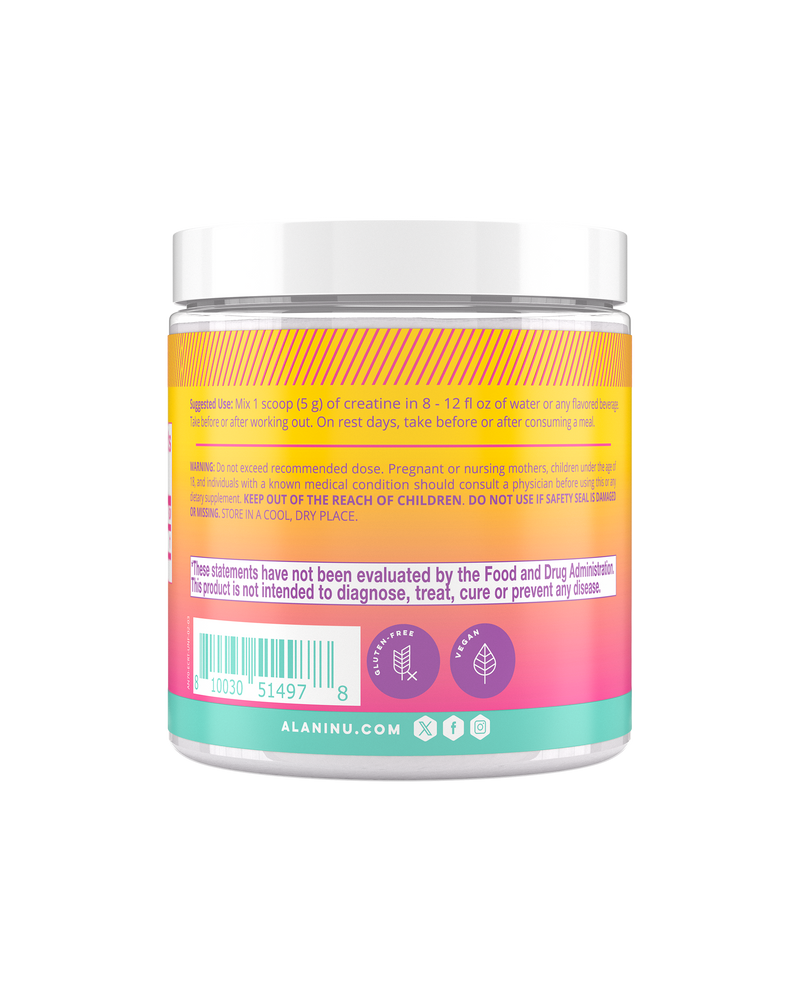 unflavored creatine
