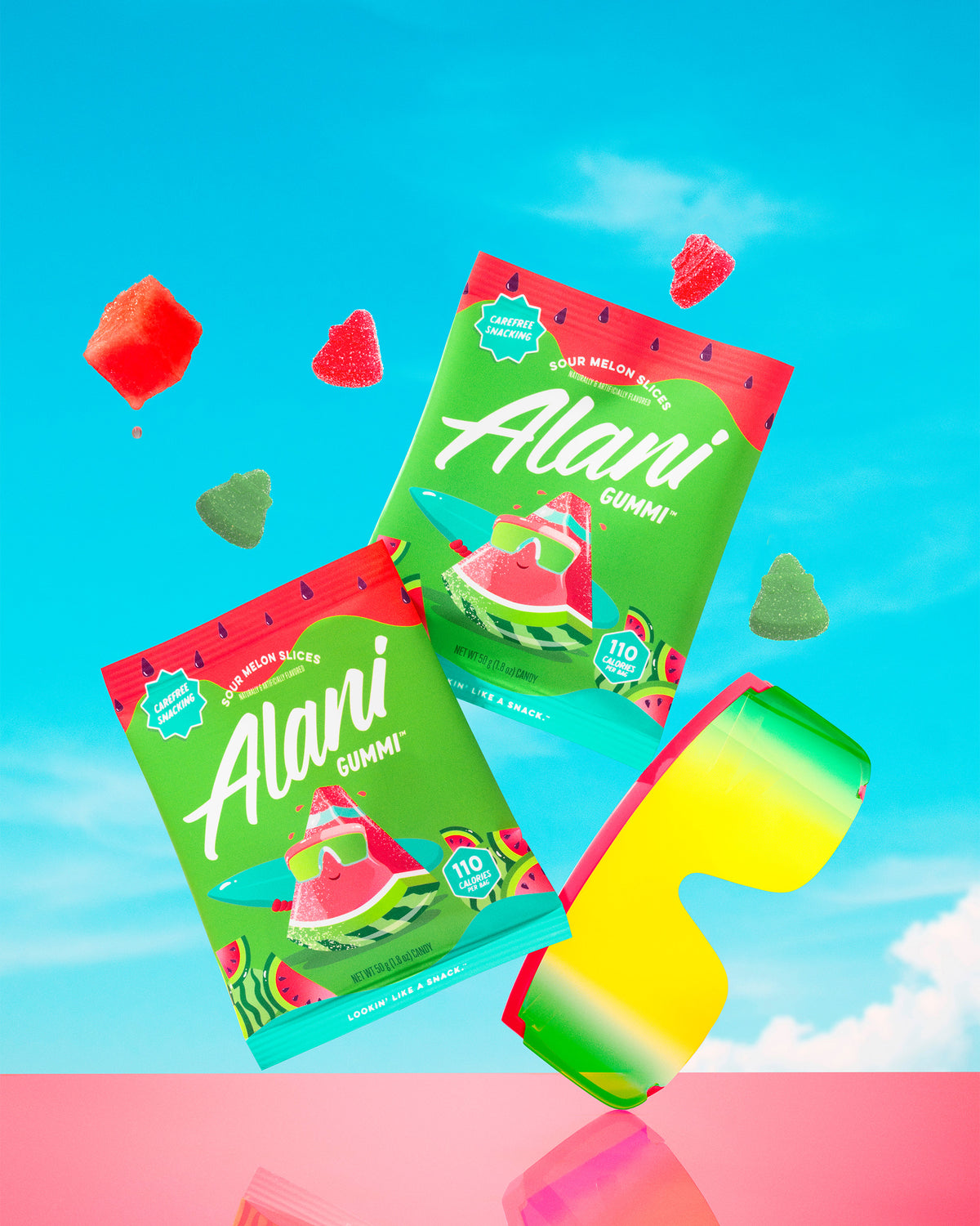 Gummi - Sour Melon Slices