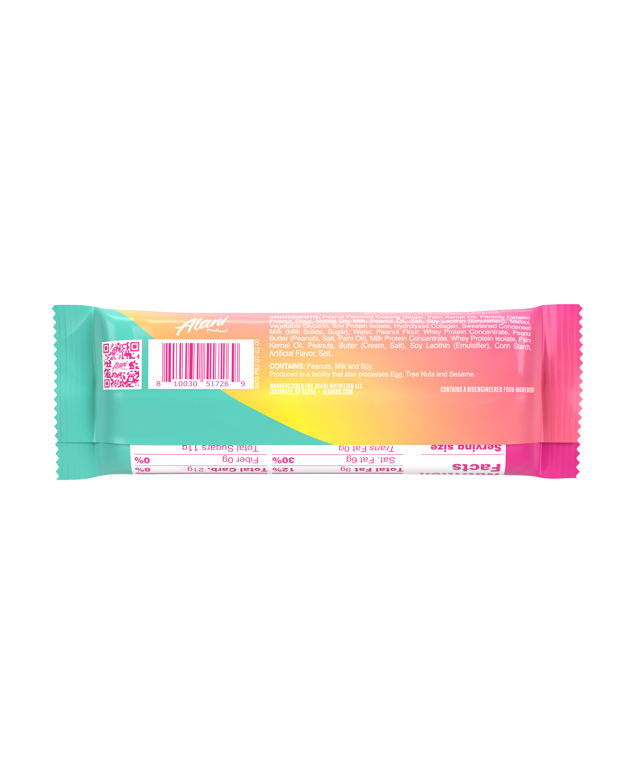 protein bar - peanut butter & jelly