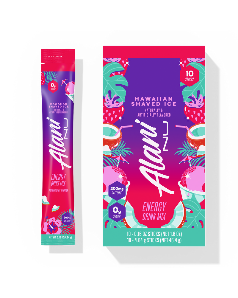 energy sticks - hawaiian shaved ice