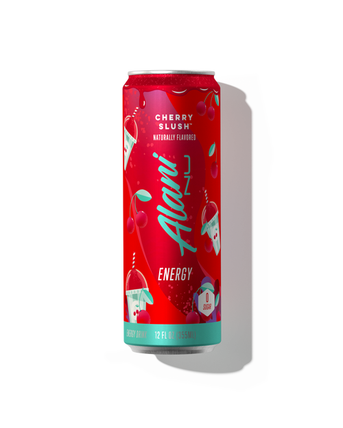 A 12 fl oz Energy Drink in Cherry Slush flavor.