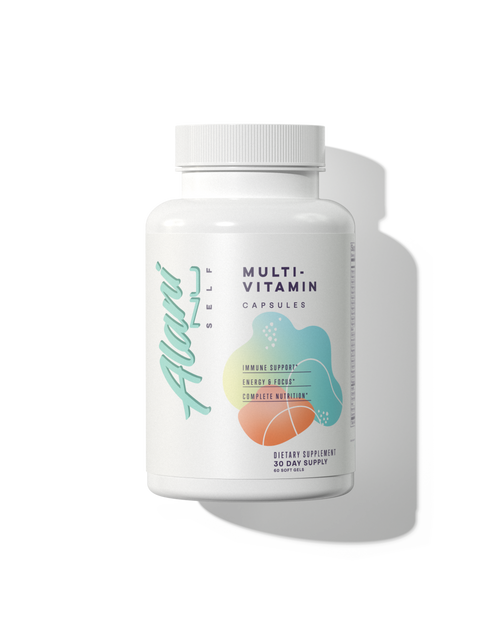 A 30 day supply Multi-vitamin capusles. 