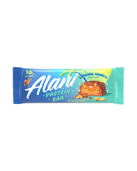A Protein Bar Caramel Crunch flavor.