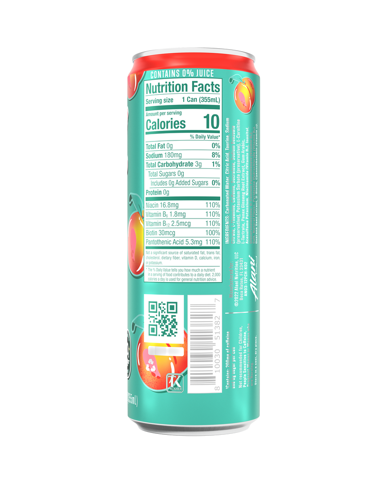 energy drink - juicy peach