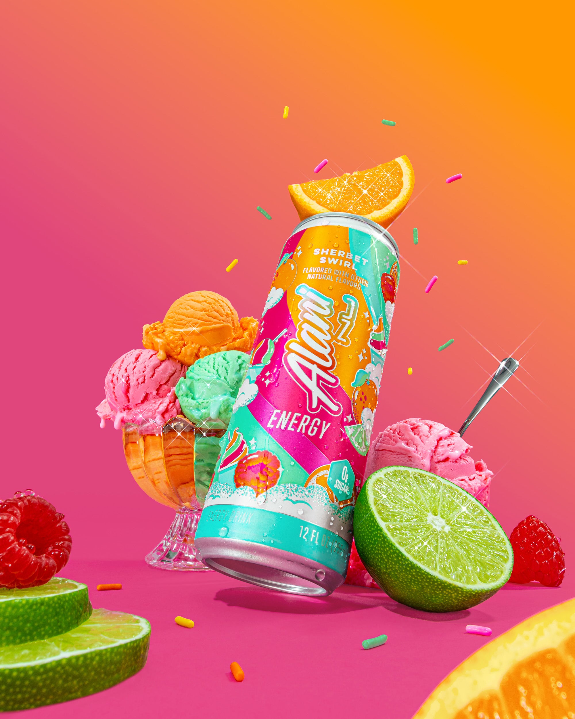 energy drink - sherbet swirl
